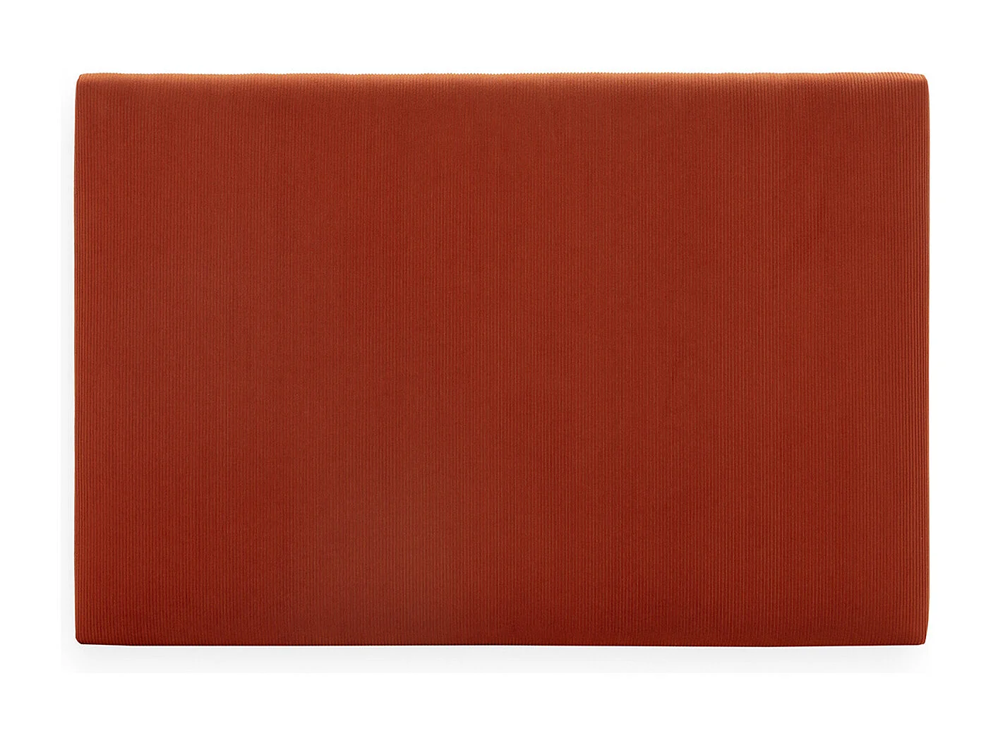 Testiera imbottita Bari 90x60 cm Rosso