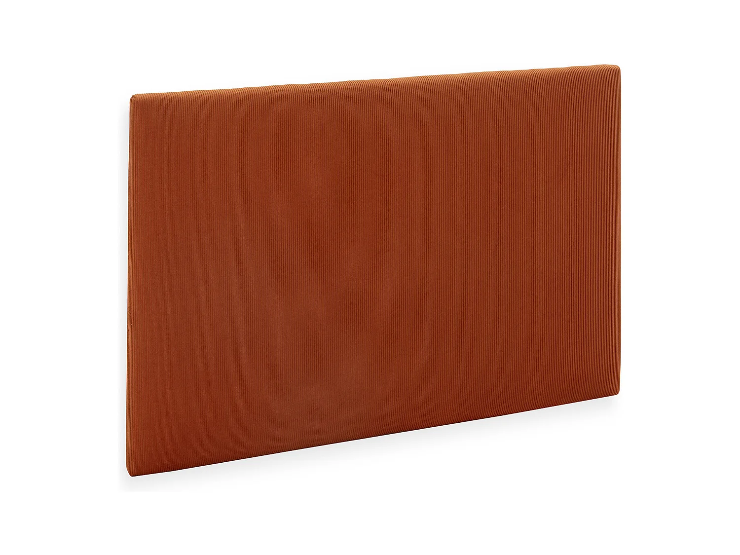 Tête de lit tapissée Bari 90x60 cm Rouge