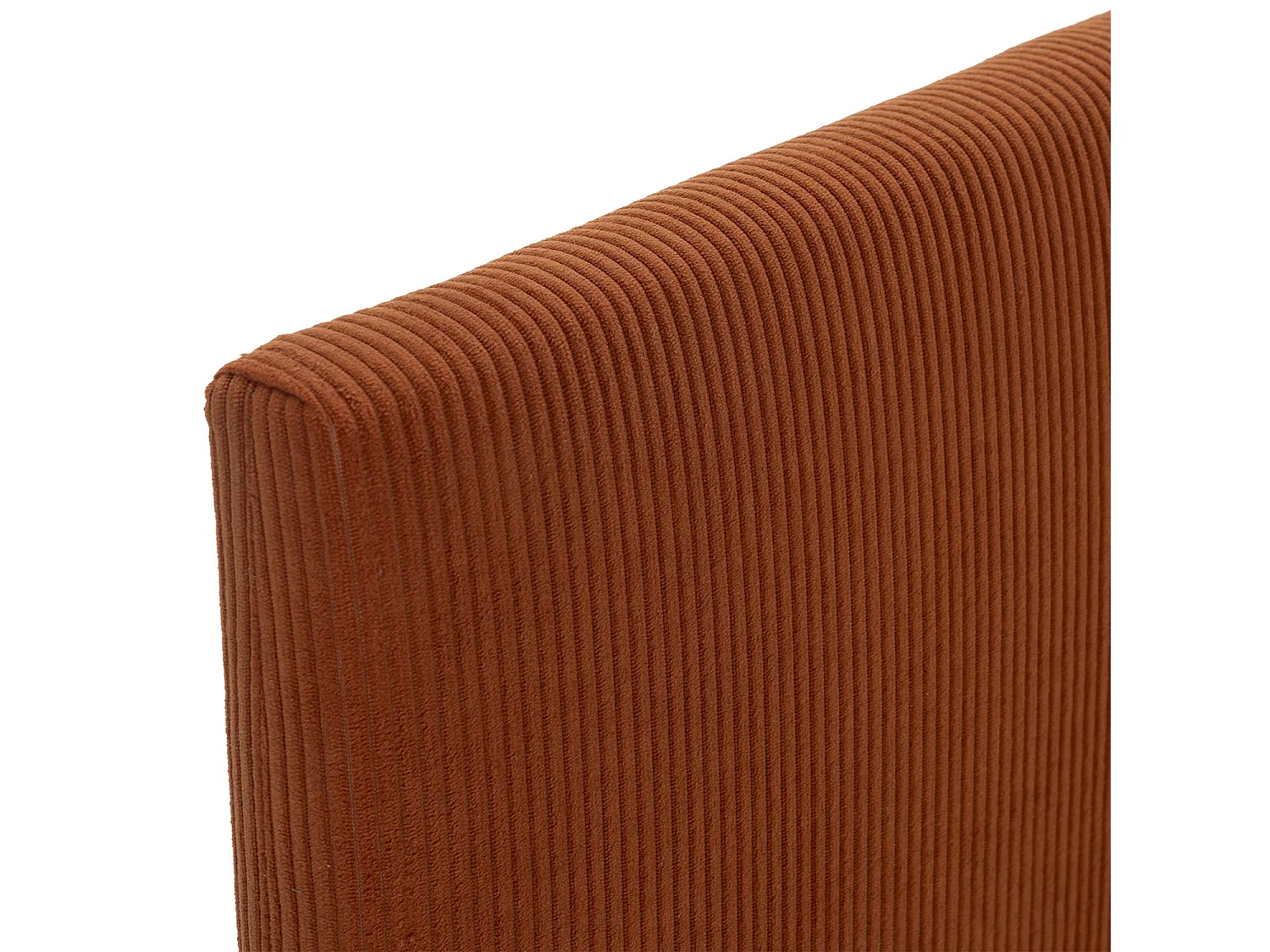 Tête de lit tapissée Bari 150x60 cm Rouge