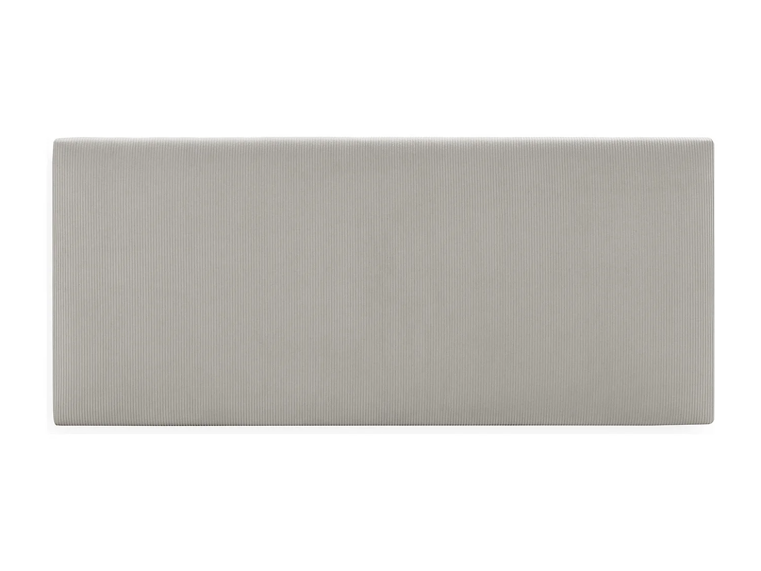 Tête de lit tapissée Bari 150x60 cm Gris