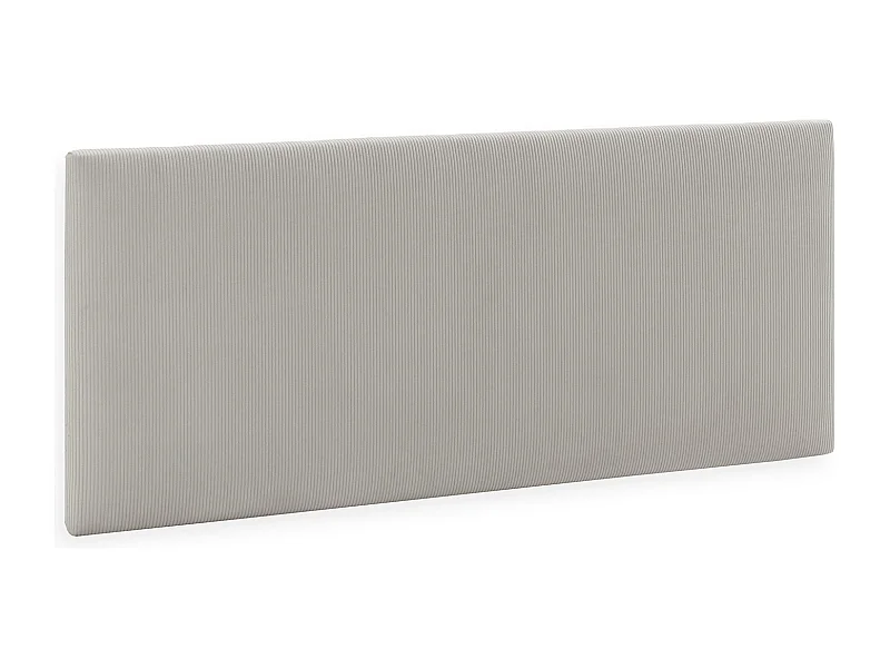 Tête de lit tapissée Bari 150x60 cm Gris