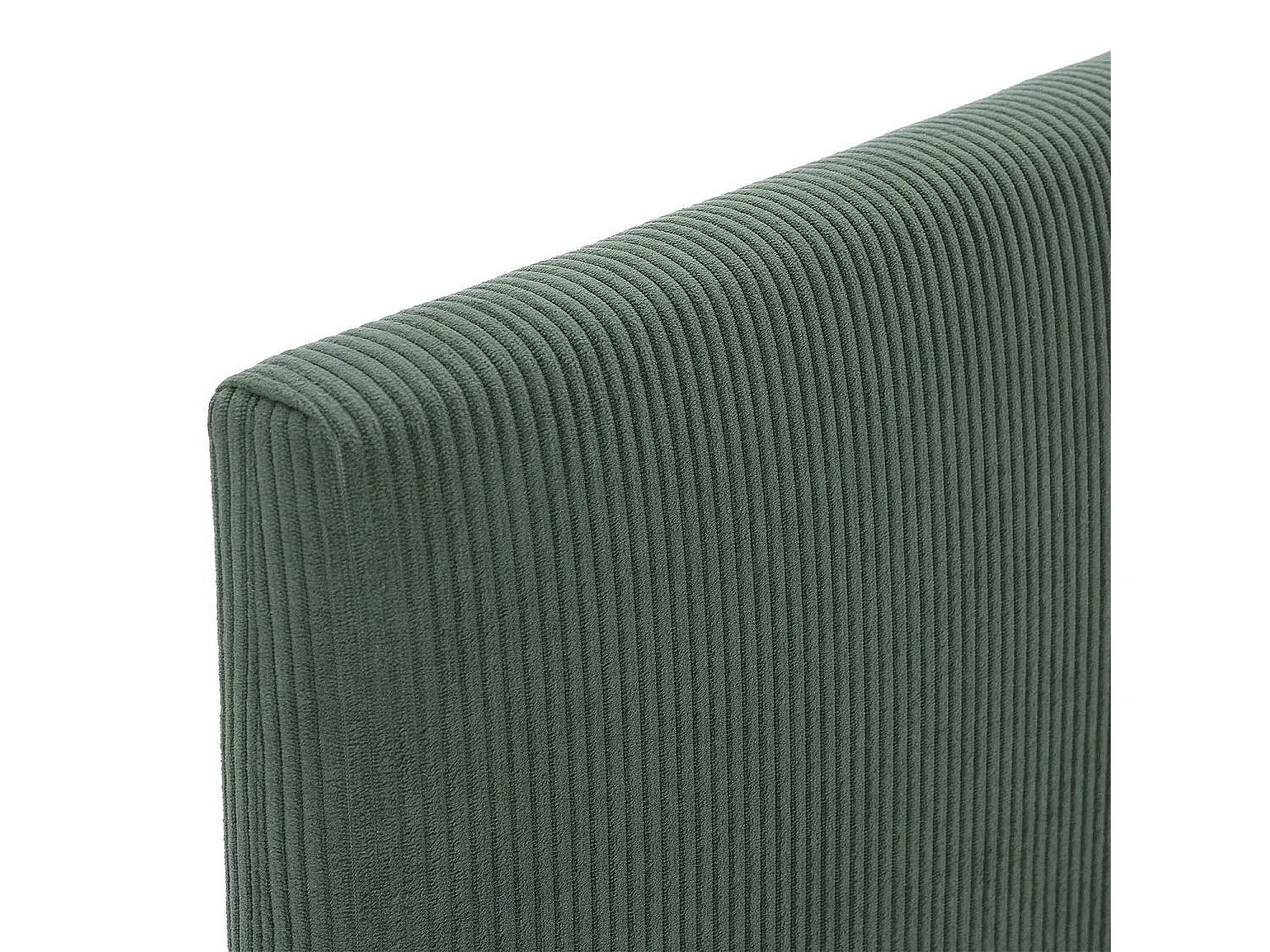 Testiera imbottita Bari 140x60 cm Verde