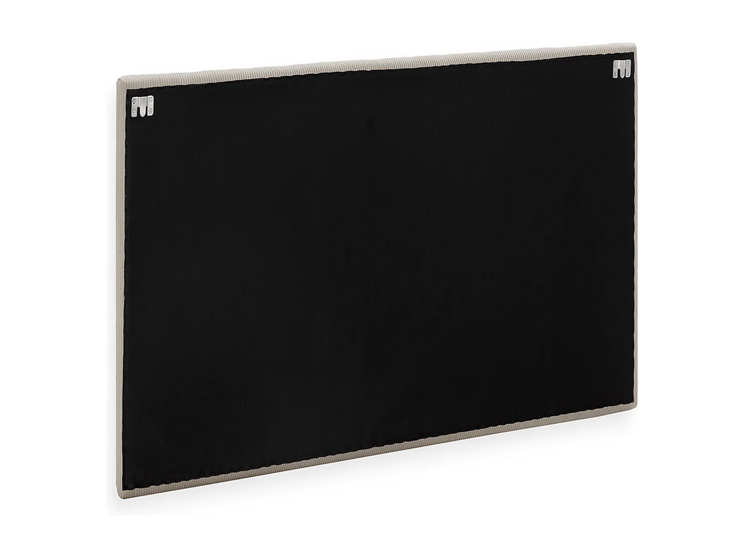 Testiera imbottita Bari 90x60 cm Grigio