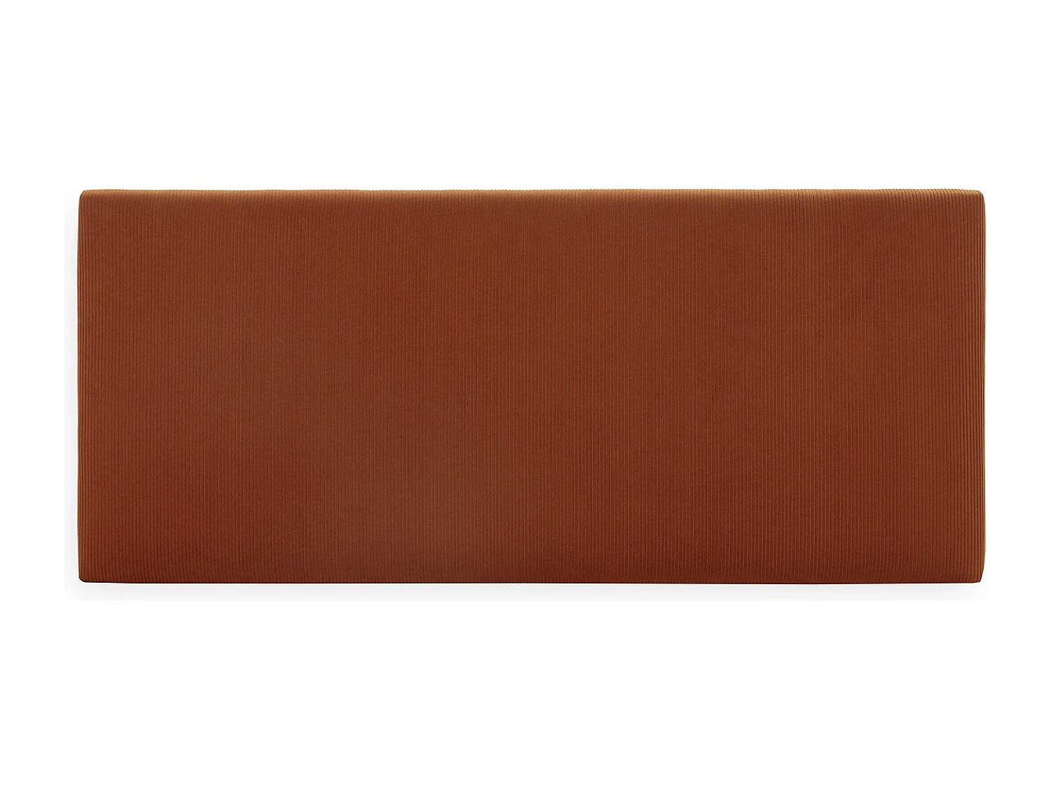 Tête de lit tapissée Bari 160x60 cm Rouge