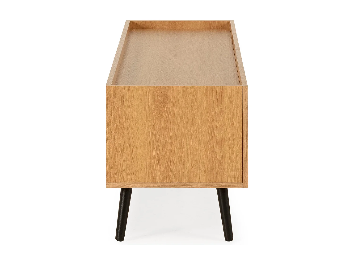 Mueble Tv Siren 4 puertas color Roble