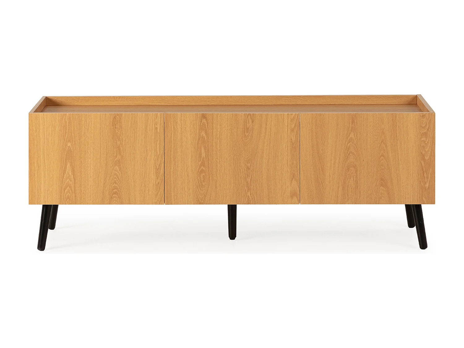 Mueble Tv Siren 3 puertas color Roble