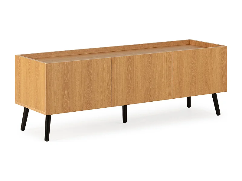 TV-Schrank Siren 3 türen Eichenfarbe