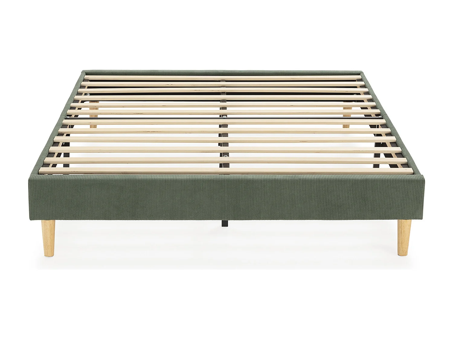 Base rembourrée Bari 140x190 cm Vert