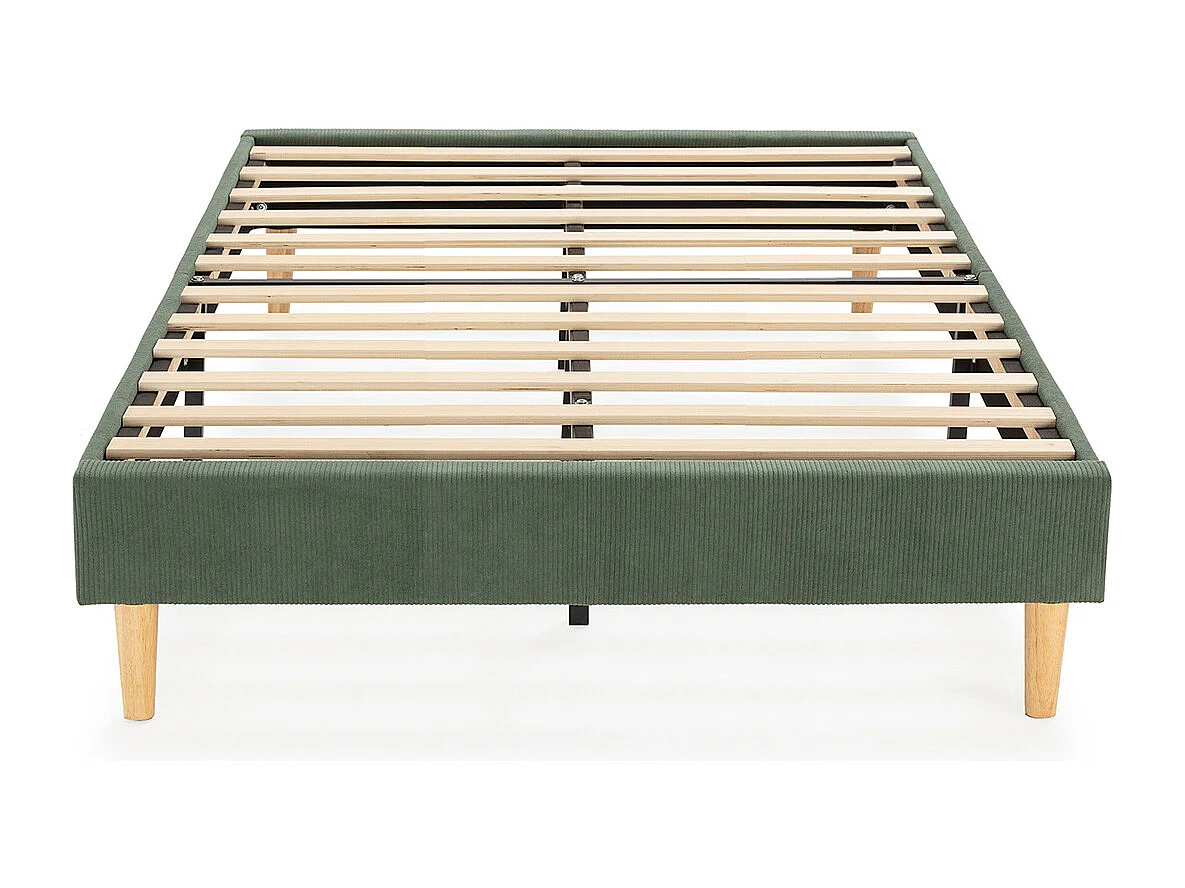 Base rembourrée Bari 90x190 cm Vert