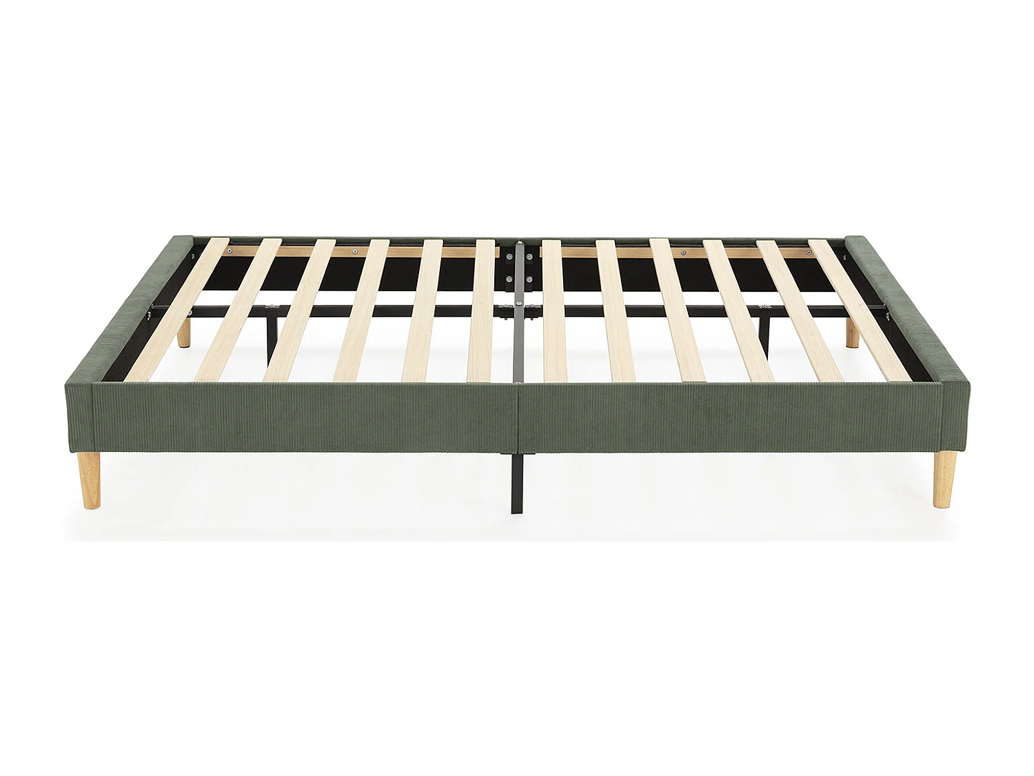 Base rembourrée Bari 90x190 cm Vert