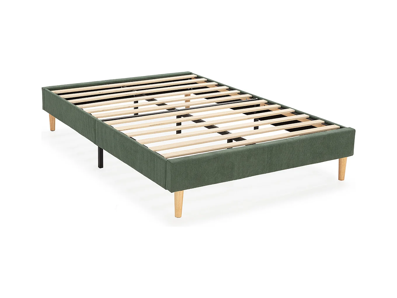 Base rembourrée Bari 90x190 cm Vert