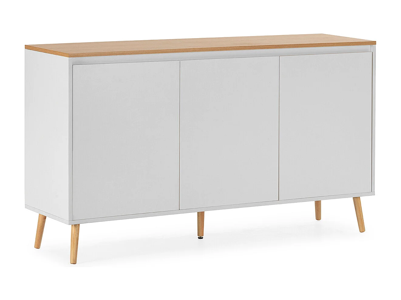 Buffet Desi 3 portes couleur Blanc