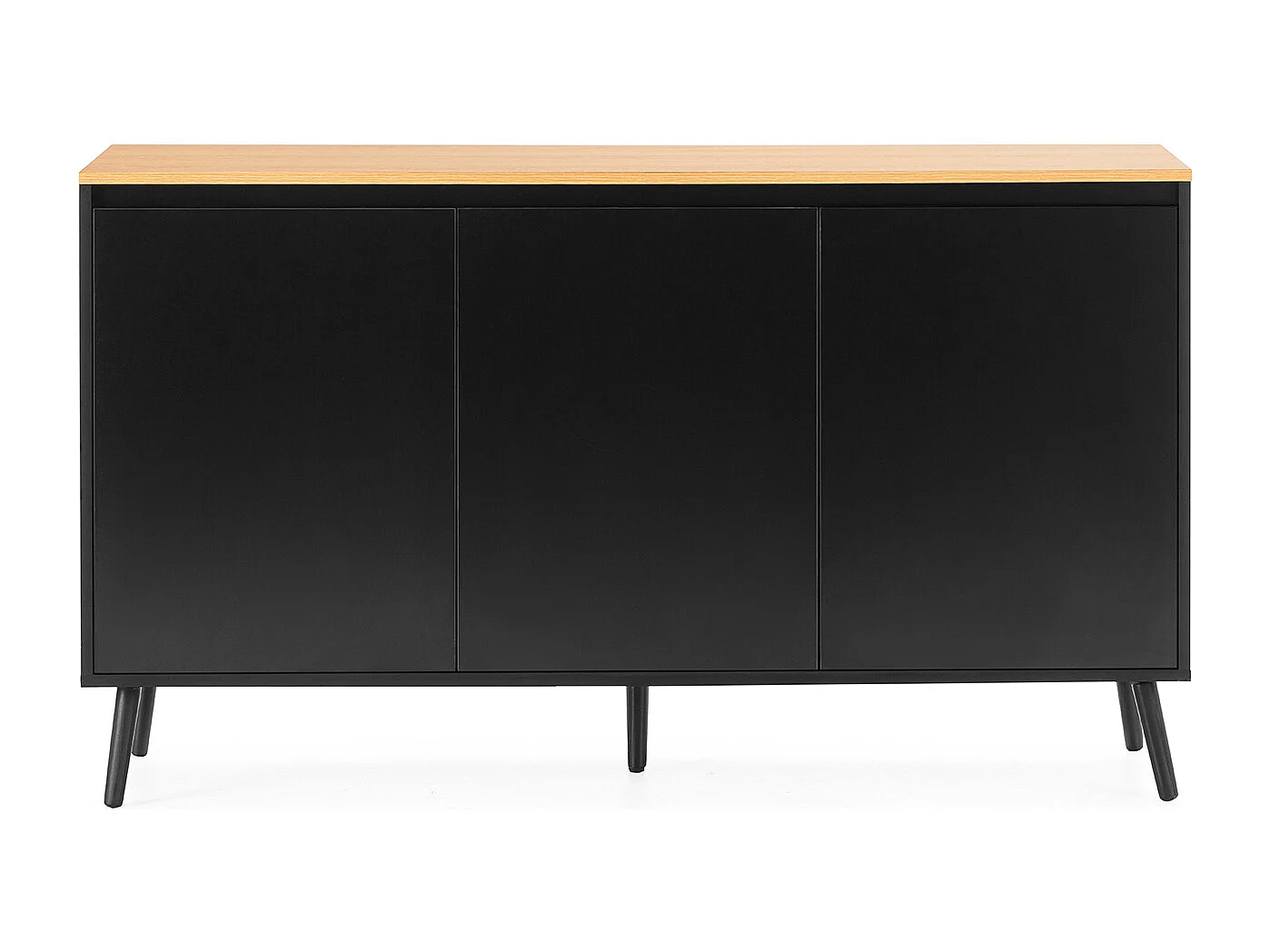 Buffet Desi 3 portes couleur Noir