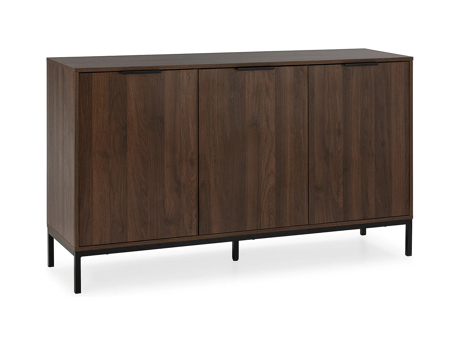 Buffet Auri 3 portes couleur Noyer