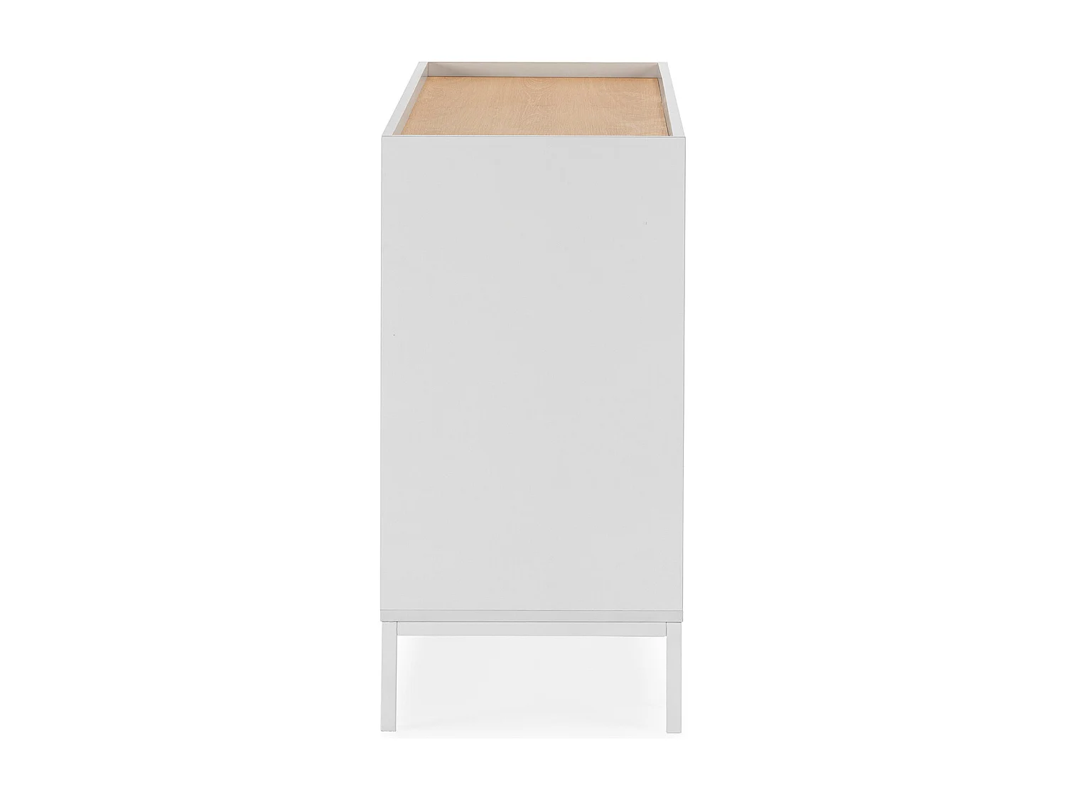 Credenza Curva 3 ante colore Bianco