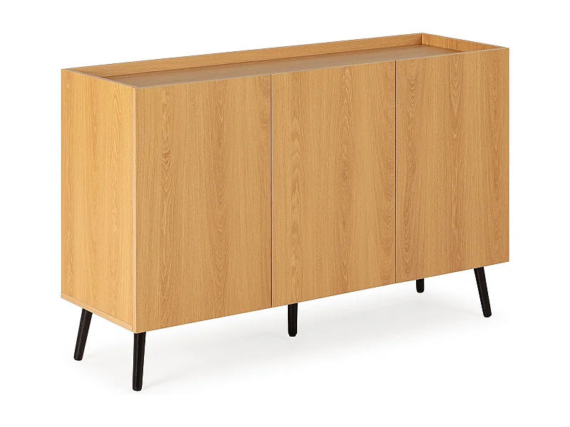 Sideboard Siren 3 türen Eichenfarbe