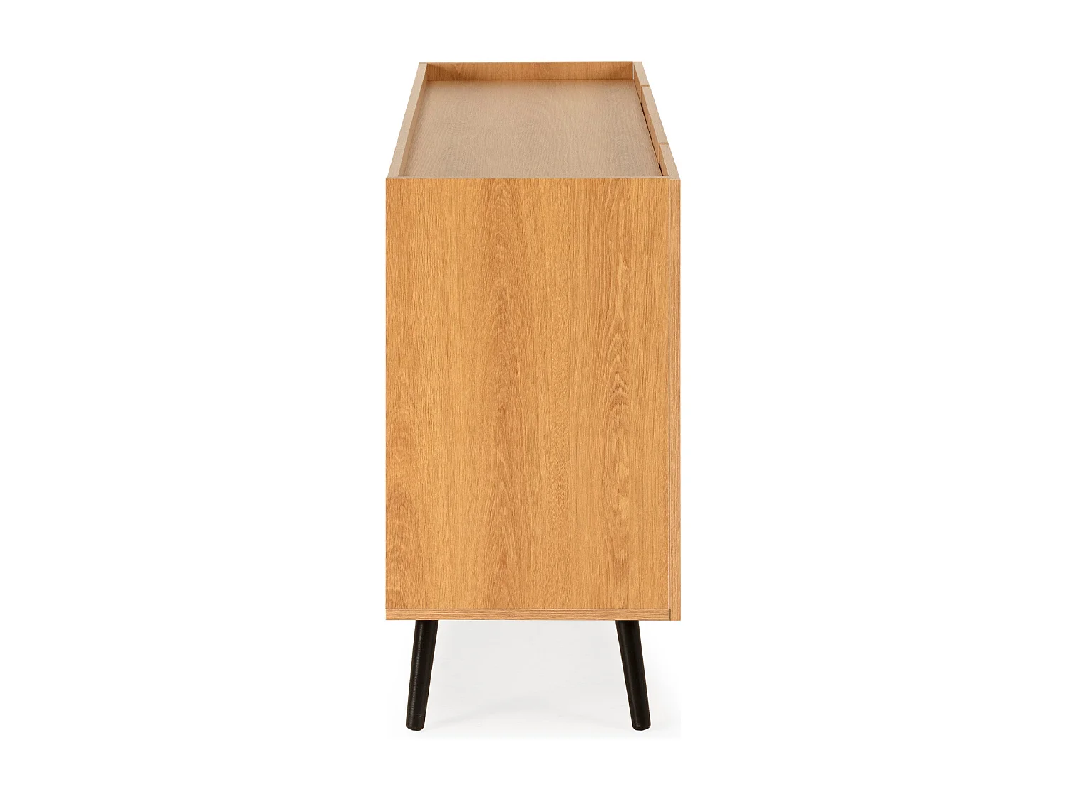 Sideboard Siren 4 türen Eichenfarbe