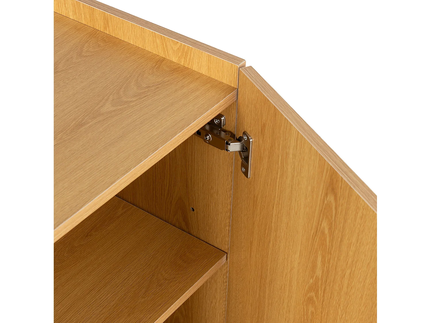 Sideboard Siren 4 türen Eichenfarbe