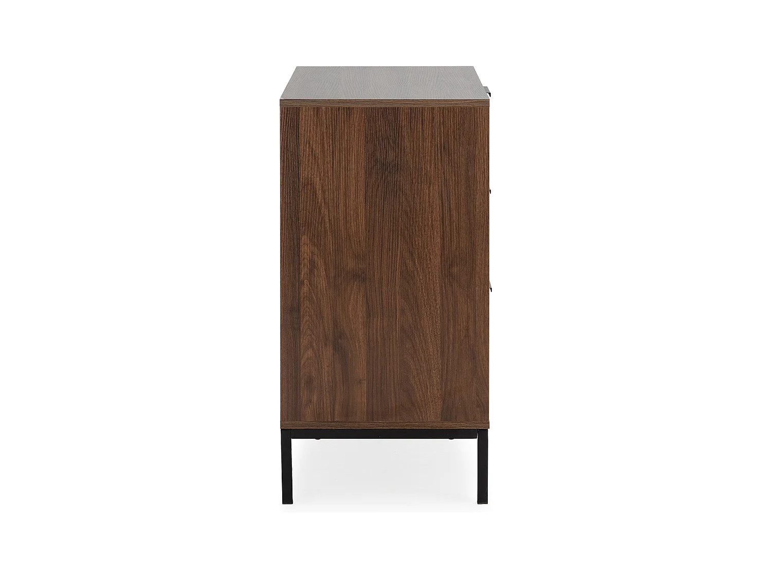 Commode Auri 3 tiroirs couleur Noyer