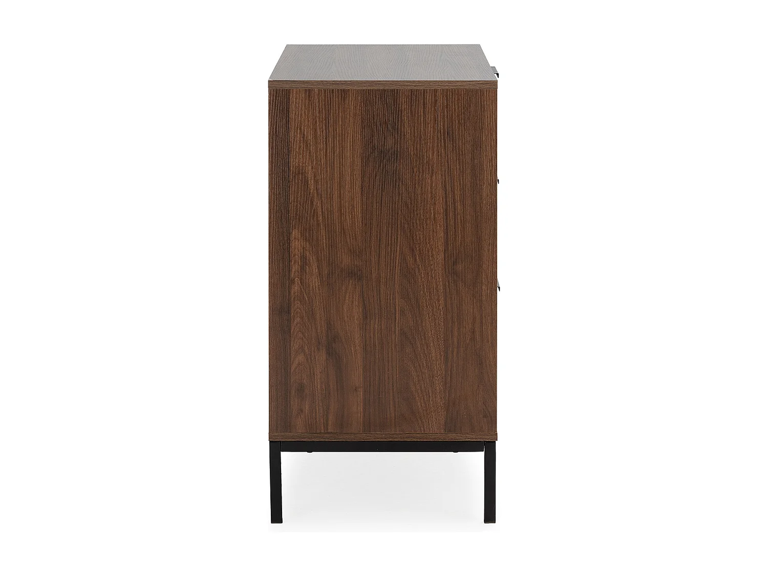 Komoda kolumnowa Auri 3 szuflady kolor Orzech