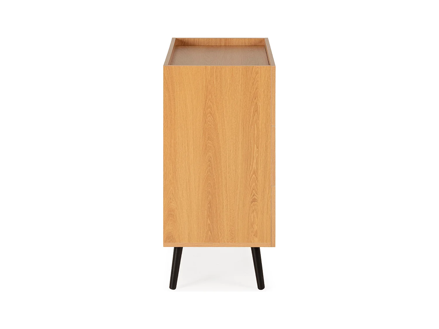 Kommode Siren 3 schubladen Eichenfarbe