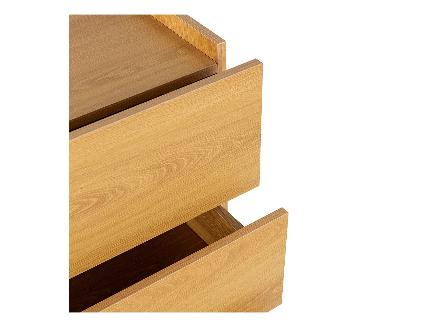 Kommode Siren 3 schubladen Eichenfarbe