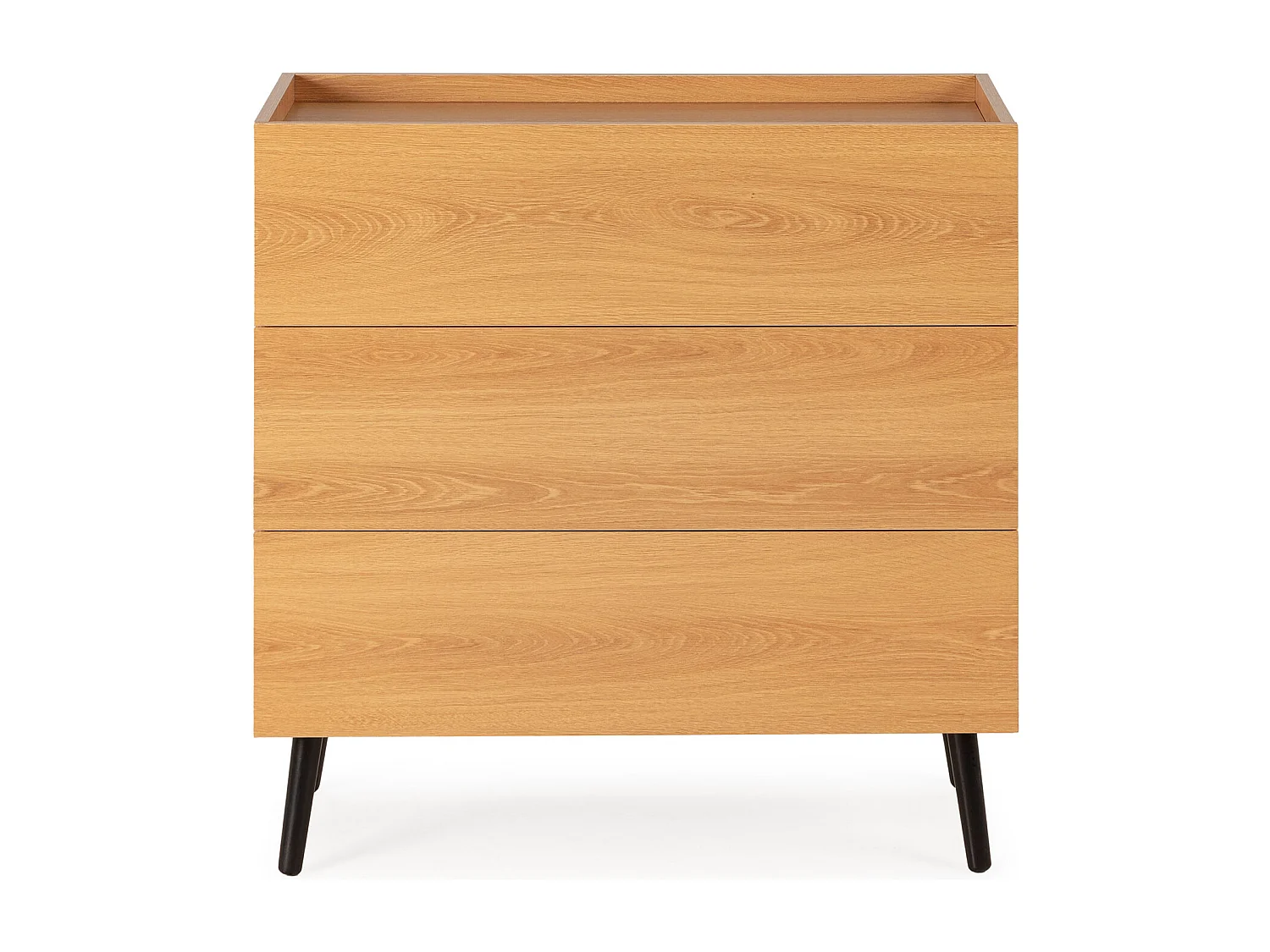 Kommode Siren 3 schubladen Eichenfarbe