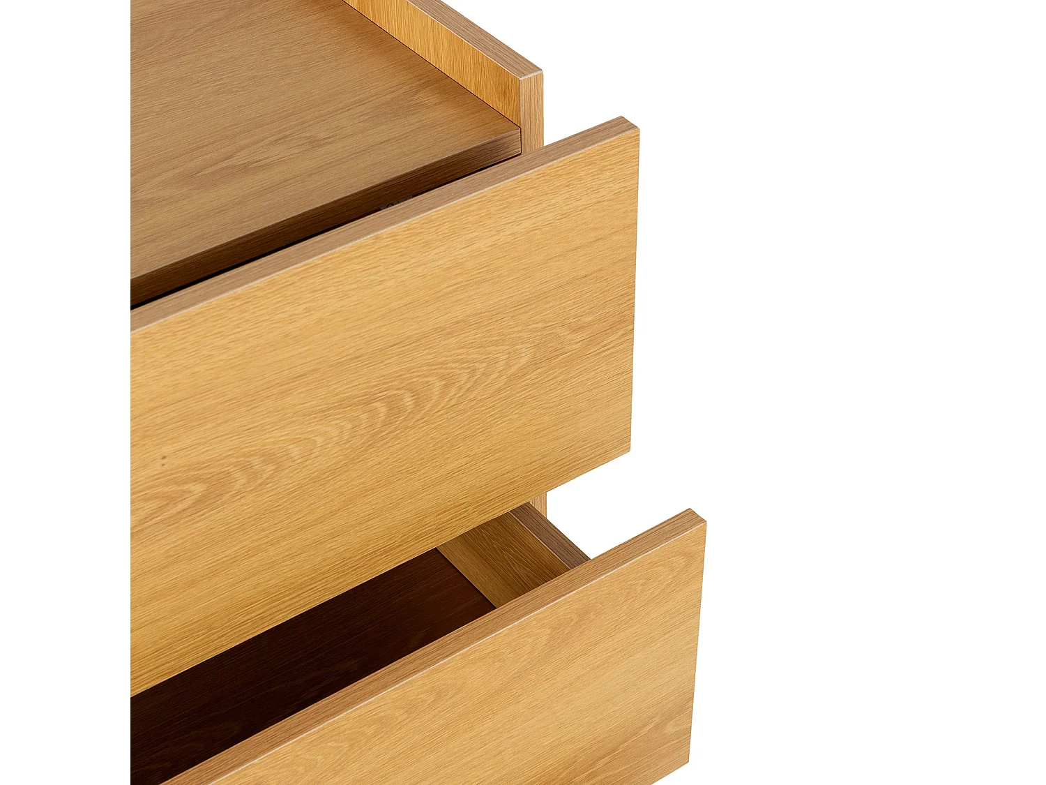 Kommode Siren 3 schubladen Eichenfarbe