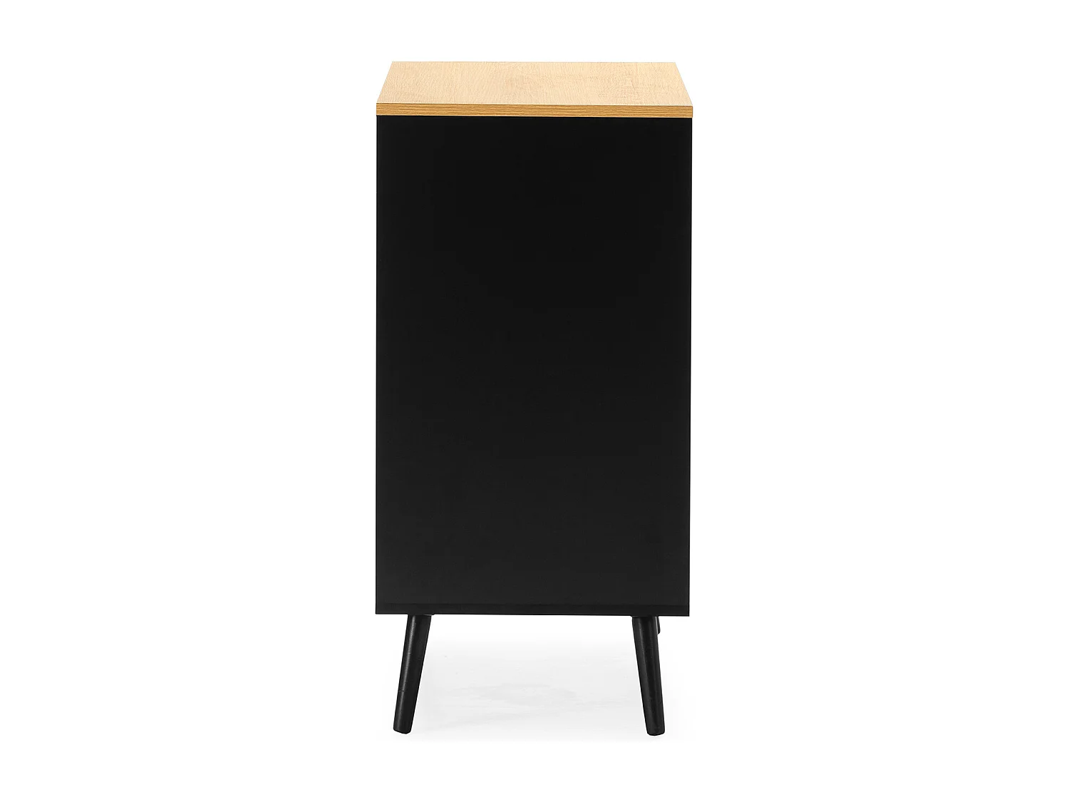 Kommode Desi 3 schubladen schwarze Farbe