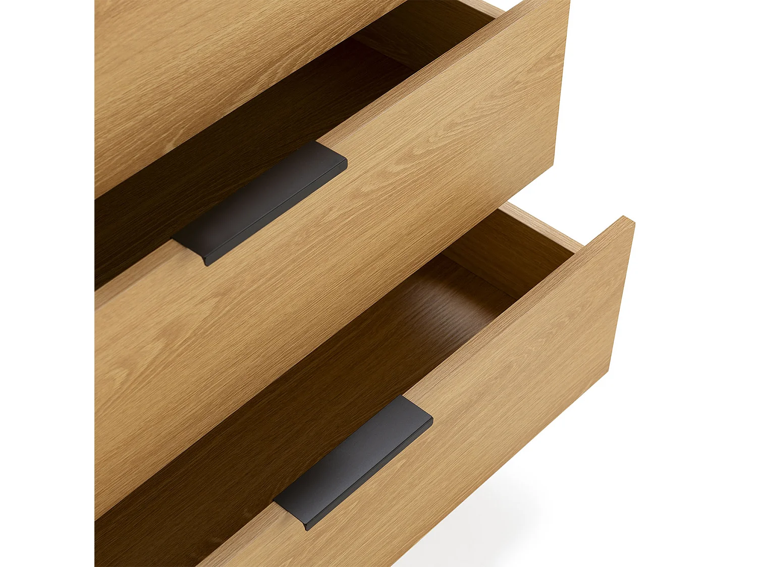 Kommode Auri 3 schubladen Eichenfarbe