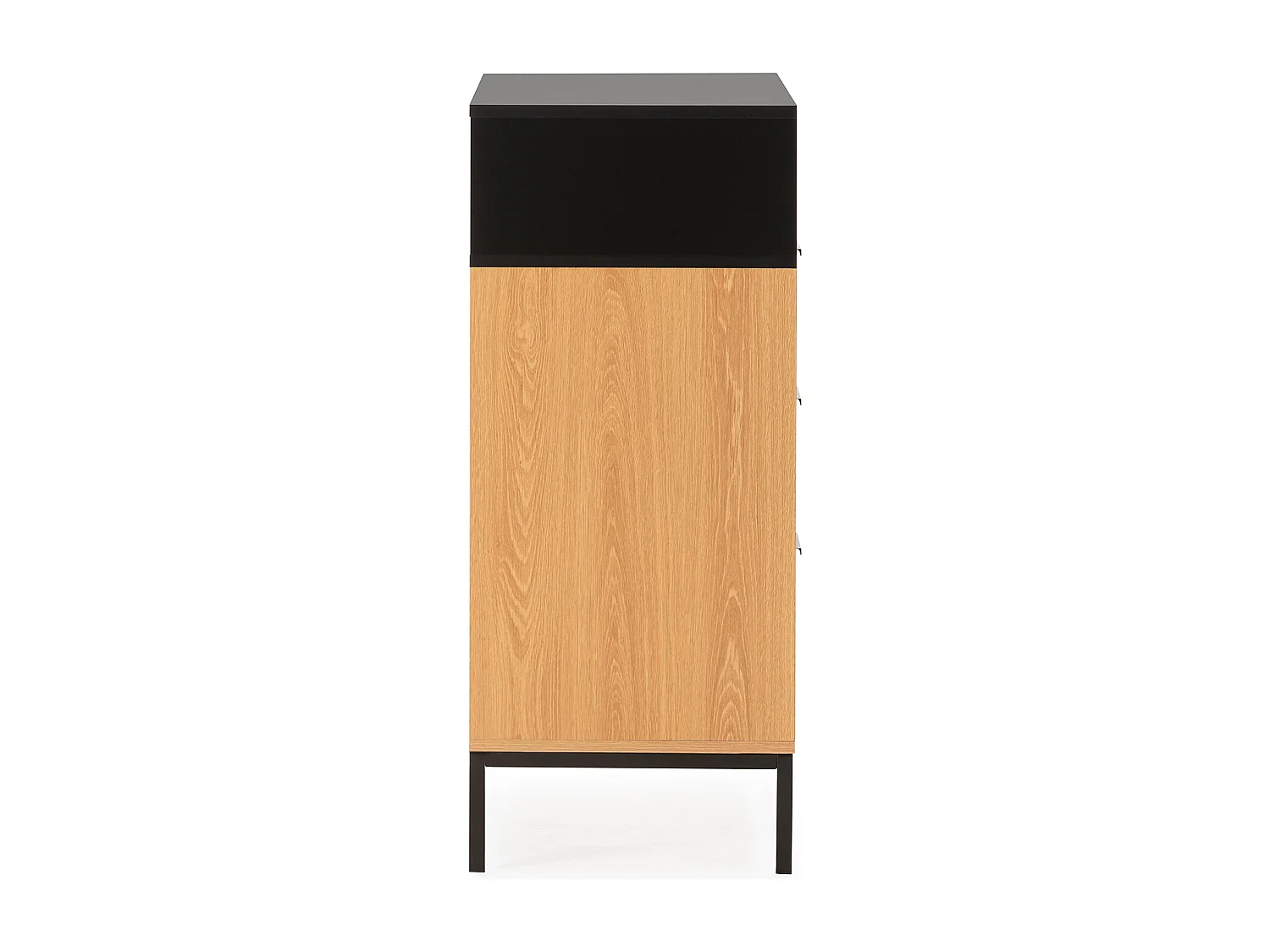 Cassettiera Nieve 3 cassetti colore Rovere