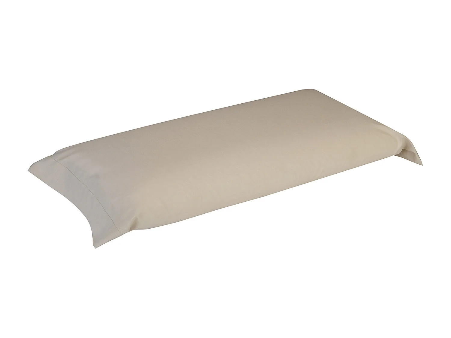 Federa per cuscino 100% cotone 140 fili  Marrone chiaro