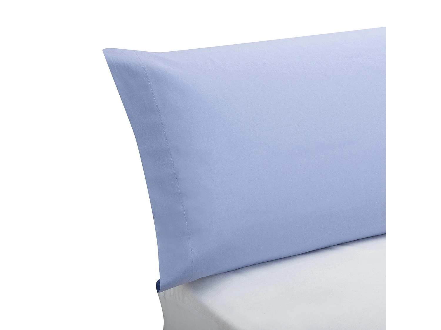 Federa per cuscino 100% cotone 140 fili  Azurro