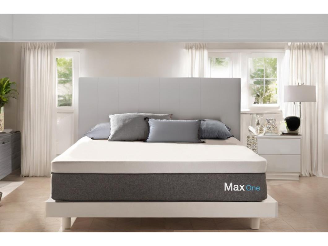 Colchão Viscoelástico Max One Ortopédico Capa Removivel Multizonen, 90 x 200 cm -Moonia