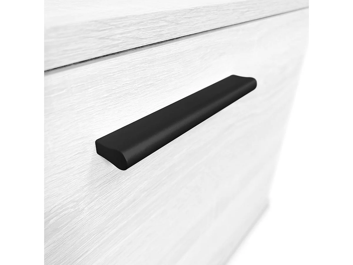 Mueble de Salón Moderno con Leds, Módulos de Comedor, Acabado en Andersen, Medidas: 229 cm (Ancho) x 200 cm (Alto) 38 cm (Fondo) - Meyvaser