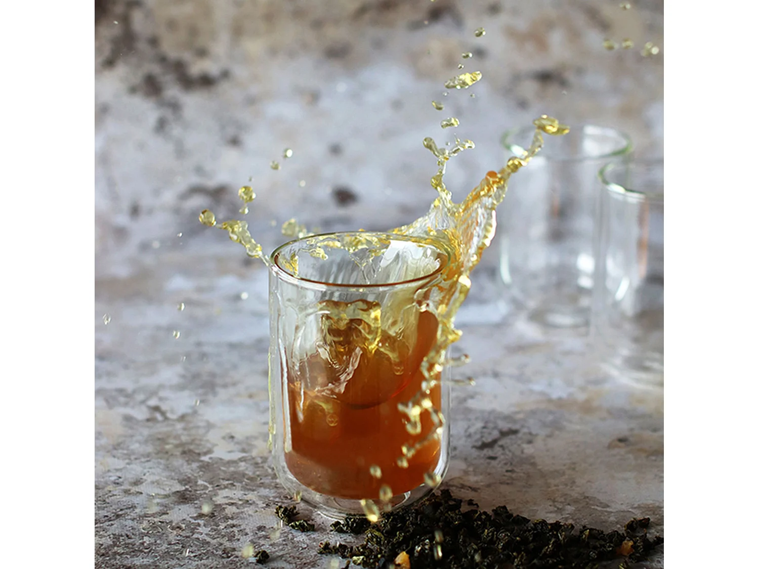 Ogo Living - Lot 2 Tasses Helya 25cl En Verre Borosilicate Double Paroi