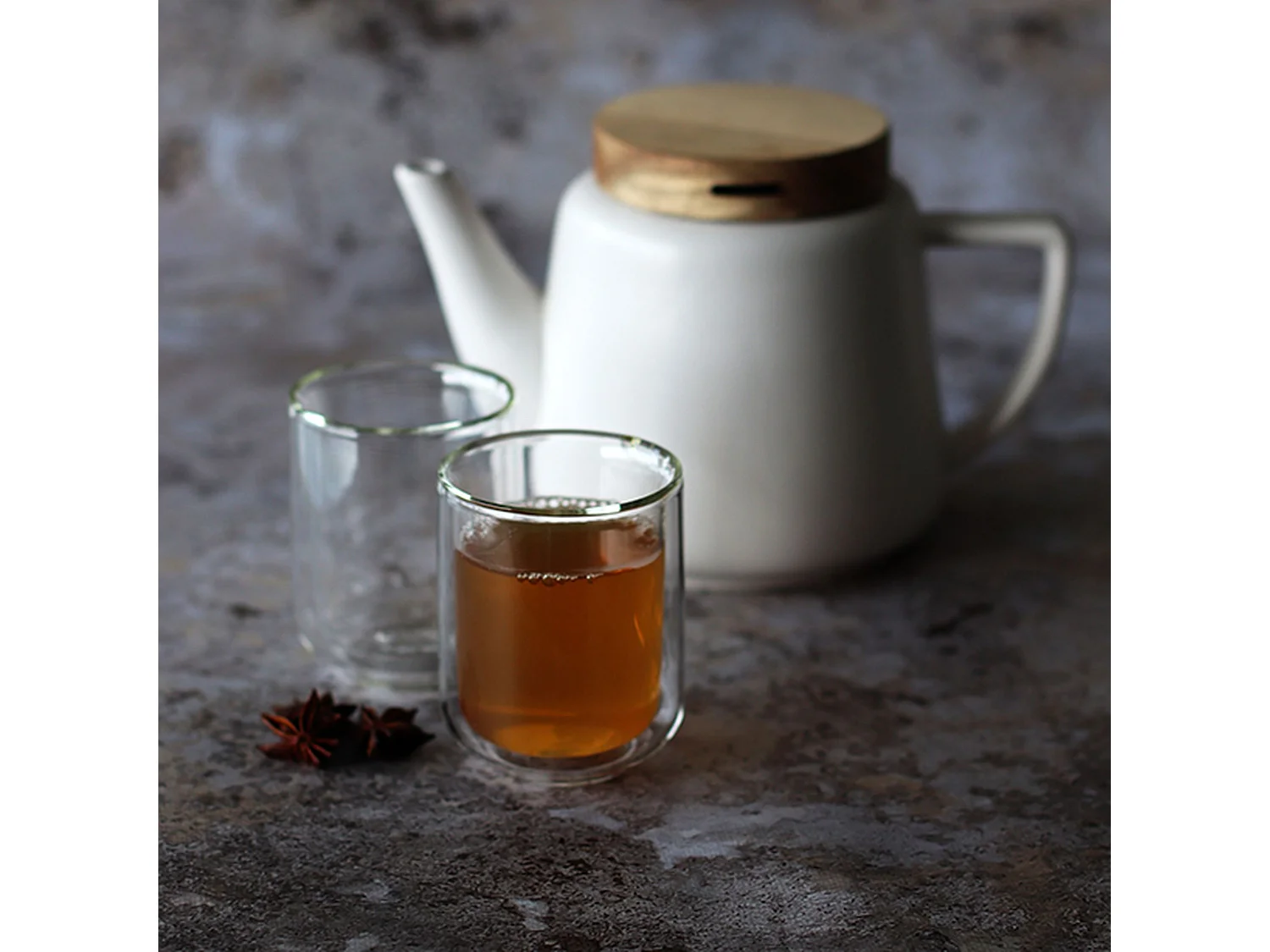 Ogo Living - Lot 2 Tasses Helya 35cl En Verre Borosilicate Double Paroi