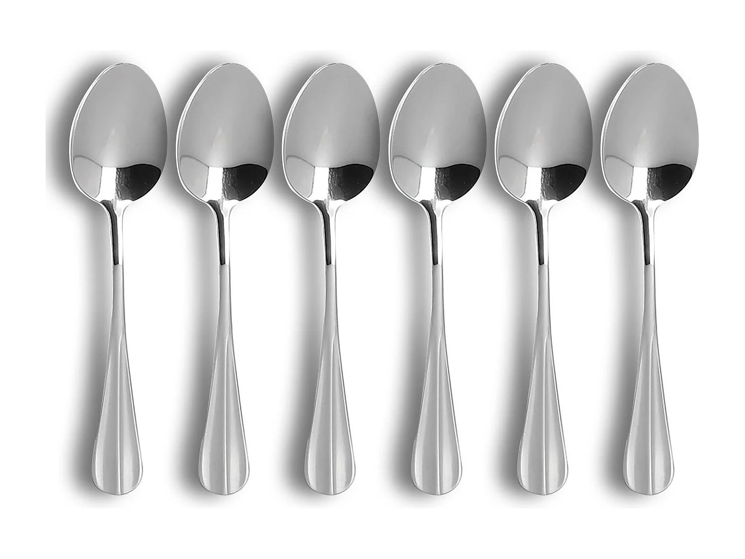 Ogo Living - Lot 6 Cuilleres A Dessert Ares 18.5cm En Acier Inoxydable