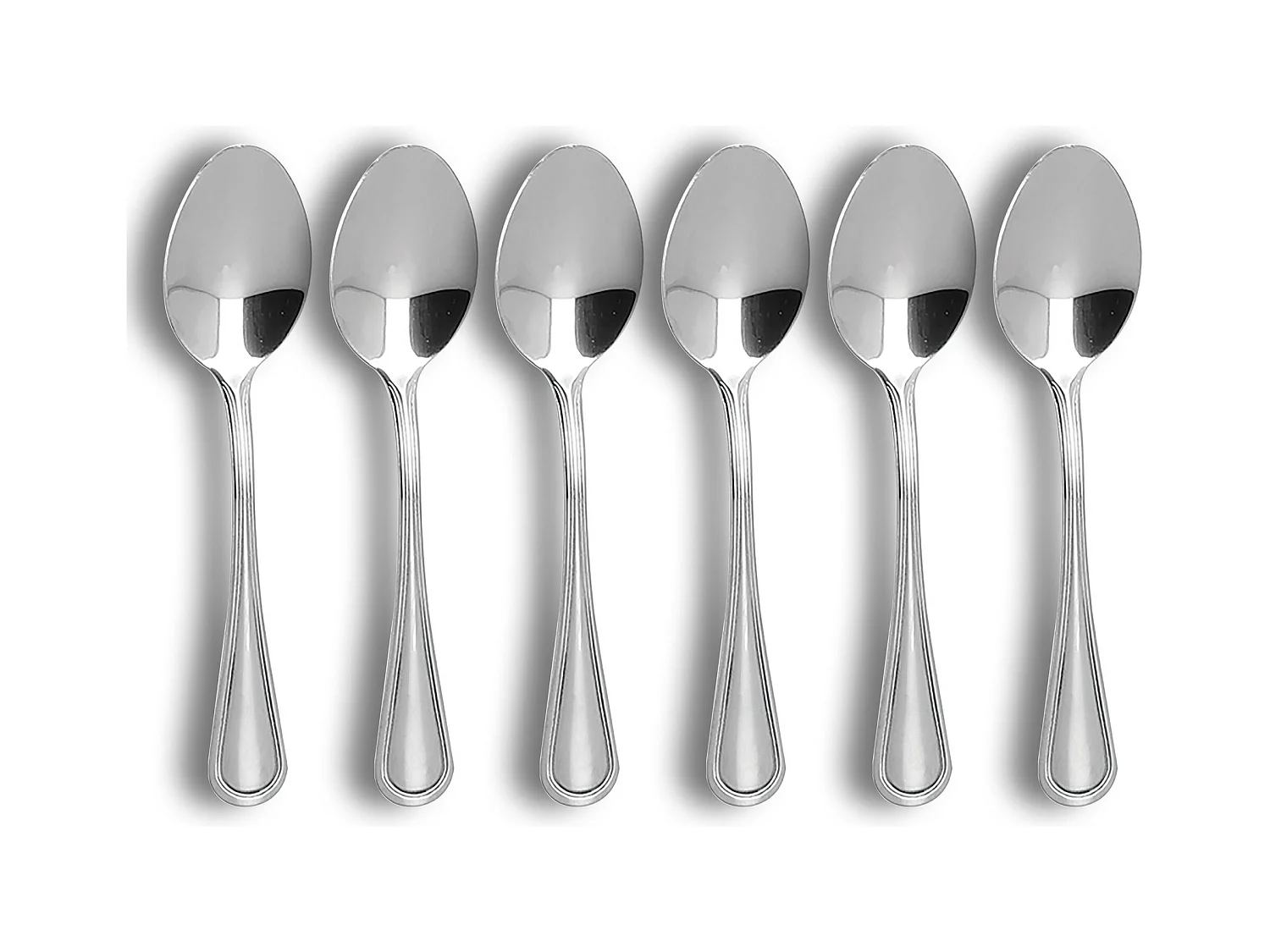 Ogo Living - Lot 6 Cuilleres A Cafe Filla 14cm En Acier Inoxydable