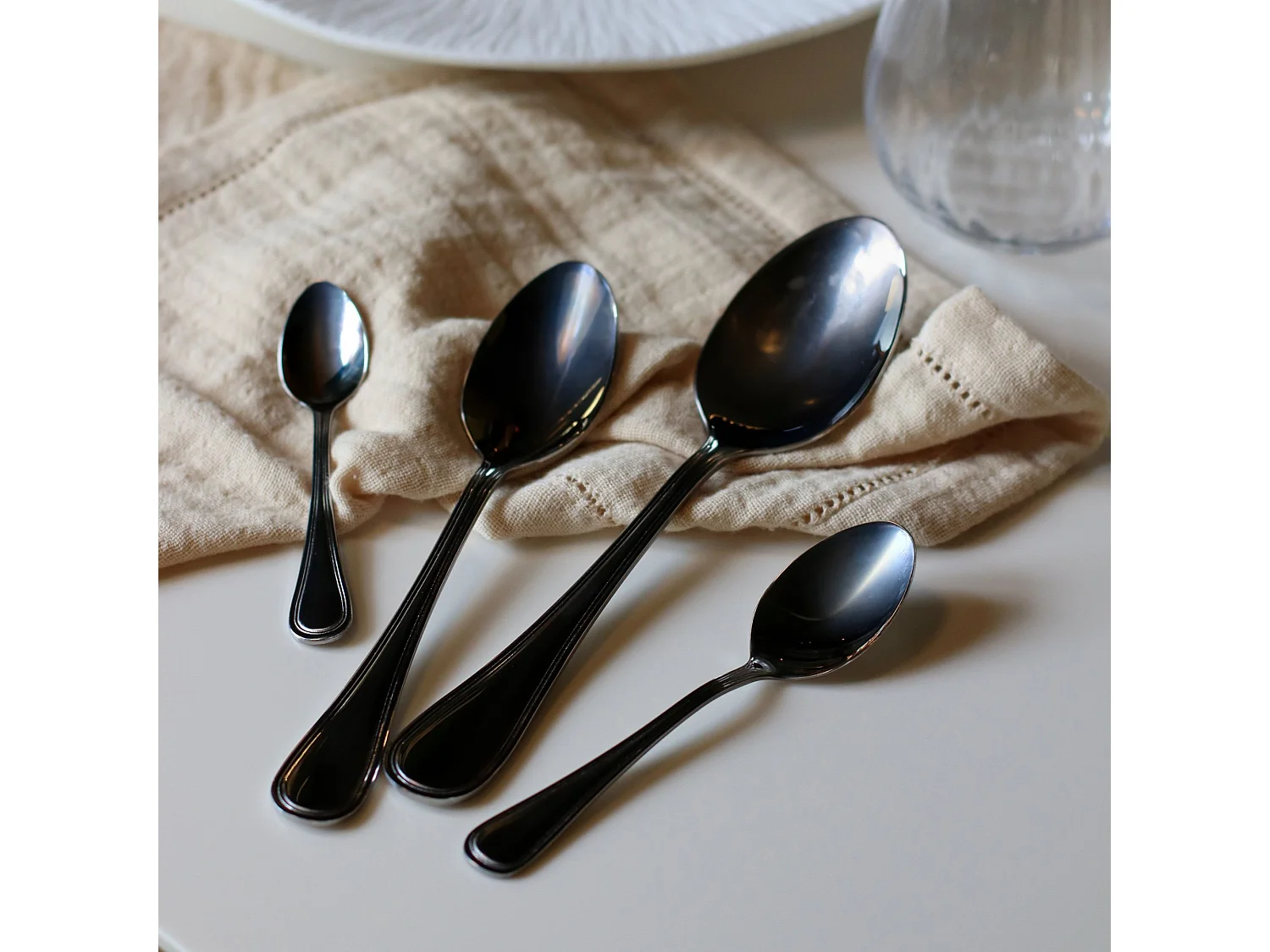 Ogo Living - Lot 6 Cuilleres A Cafe Filla 14cm En Acier Inoxydable