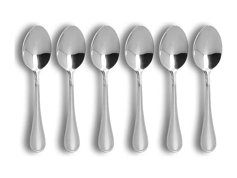 Ogo Living - Lot 6 Cuilleres De Table Filla 21cm En Acier Inoxydable