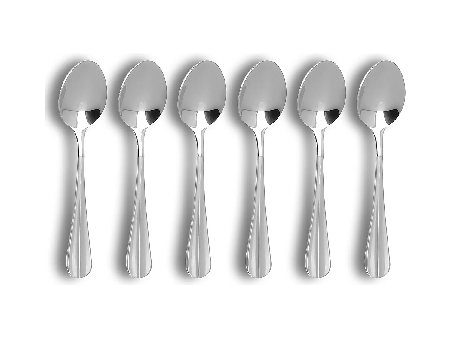 Ogo Living - Lot 6 Cuilleres A Cafe Ares 14cm En Acier Inoxydable
