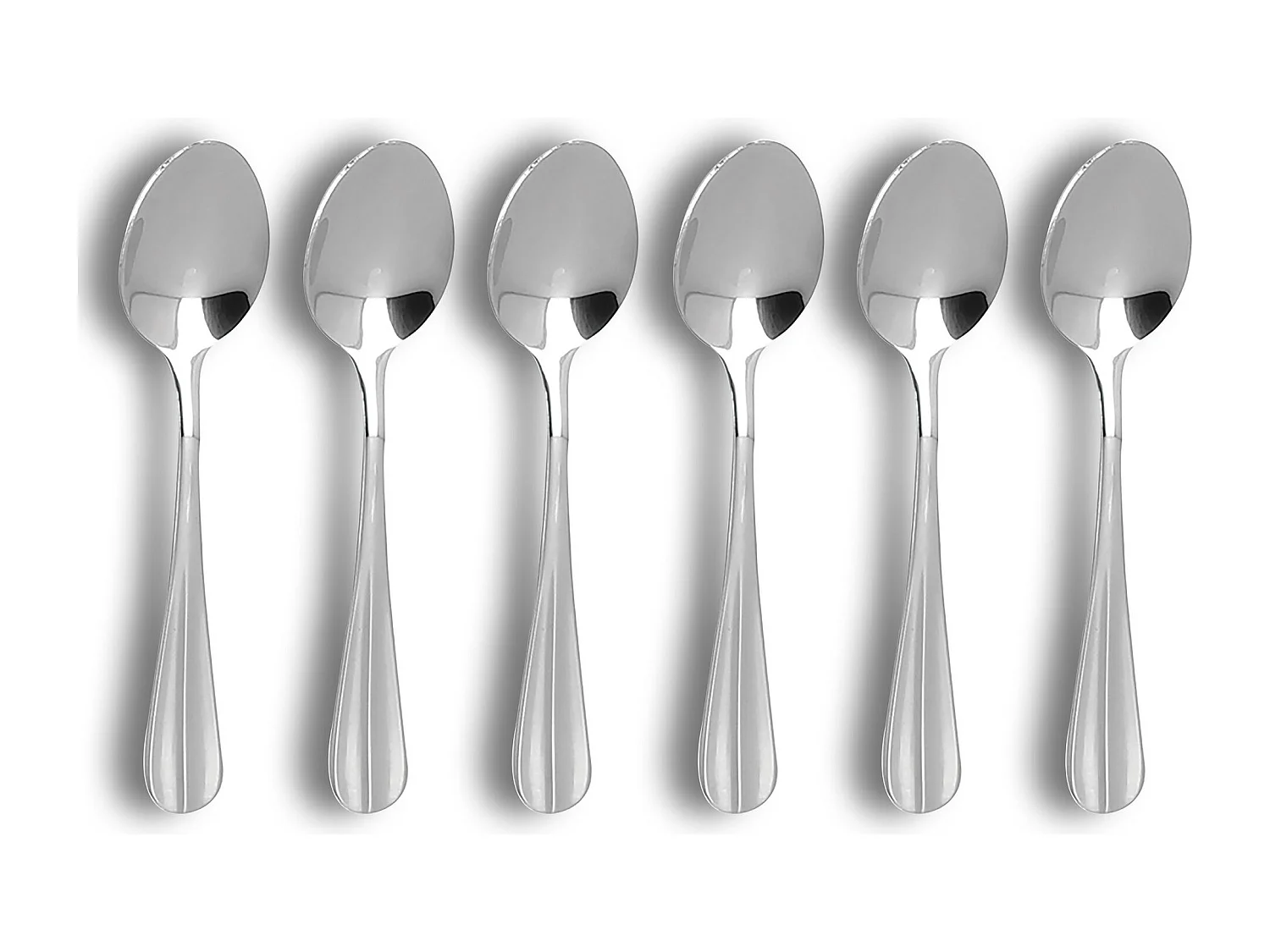 Ogo Living - Lot 6 Cuilleres A Cafe Ares 14cm En Acier Inoxydable