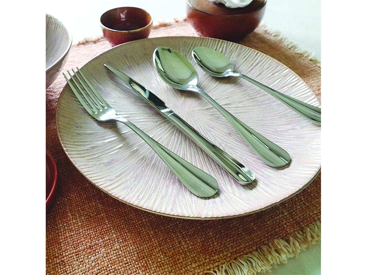 Ogo Living - Lot 6 Fourchettes De Table Arès 20.5cm En Acier Inoxydable