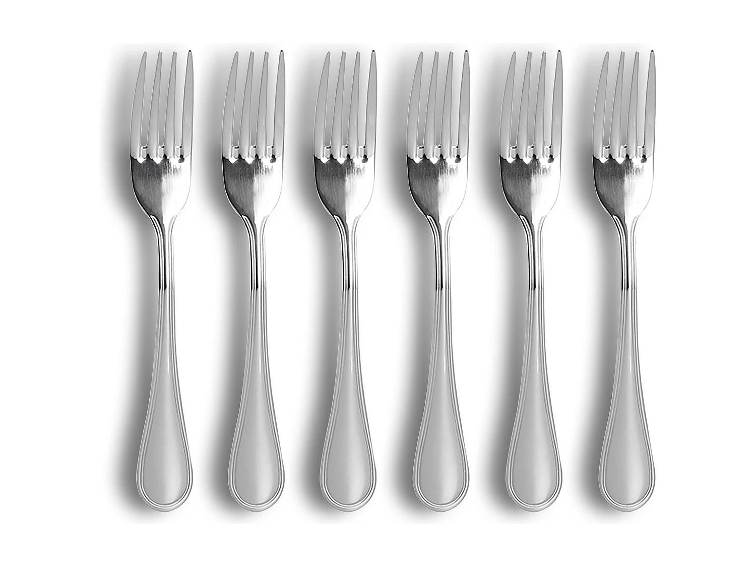 Ogo Living - Lot 6 Fourchettes De Table Filla 21cm En Acier Inoxydable