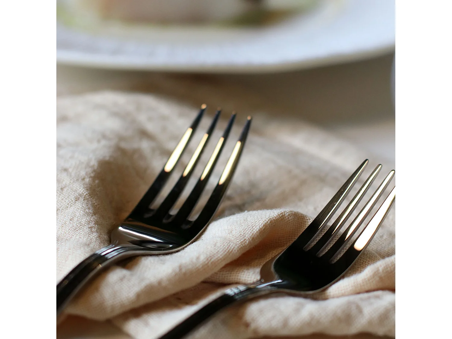 Ogo Living - Lot 6 Fourchettes De Table Filla 21cm En Acier Inoxydable