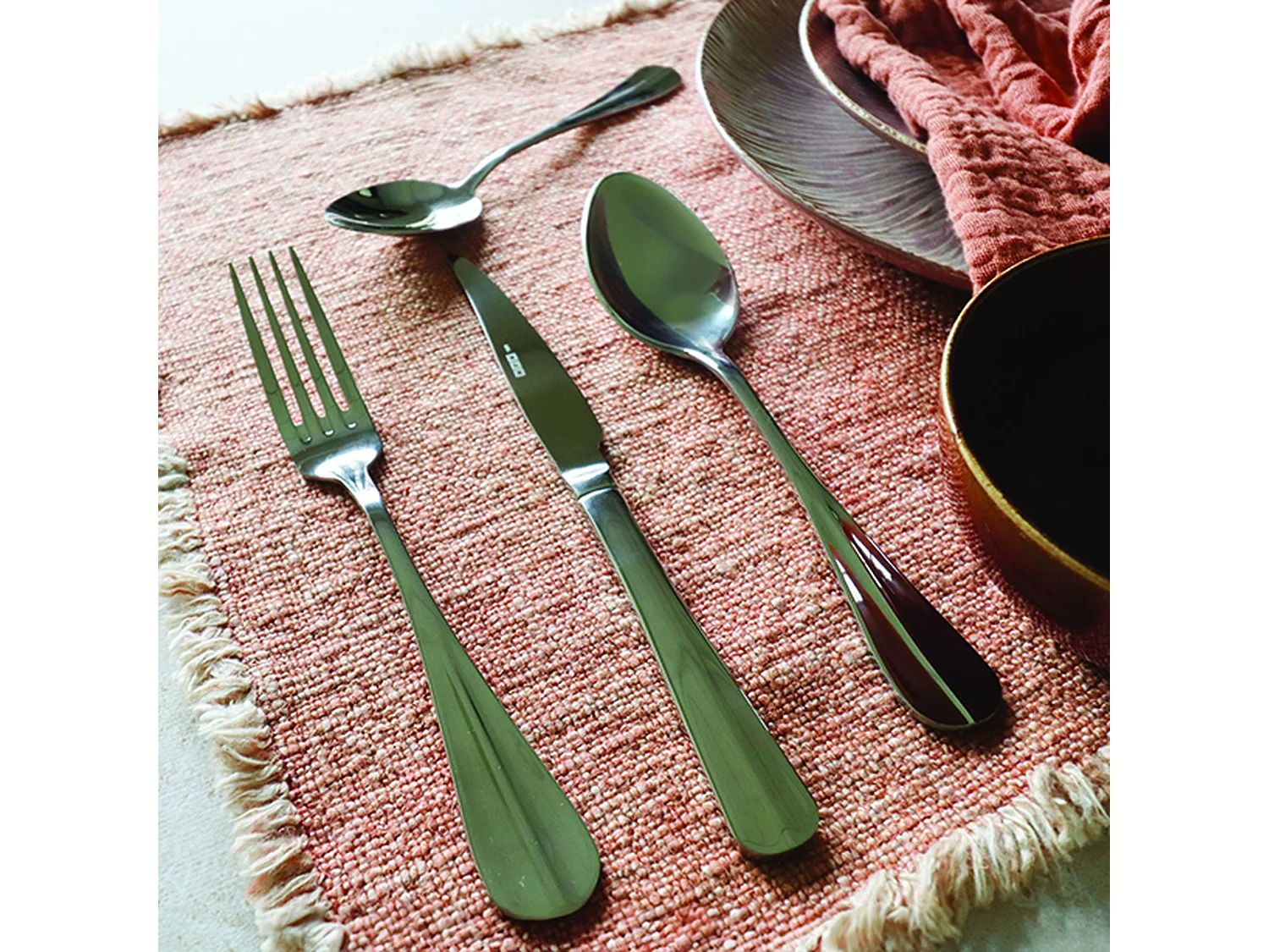 Ogo Living - Lot 6 Couteaux A Steak Ares 20.5cm En Acier Inoxydable