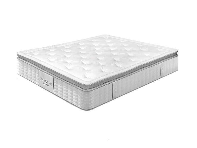 Matelas Megève | 180x200cm | Ressorts+latex avec surmatelas | 32cm