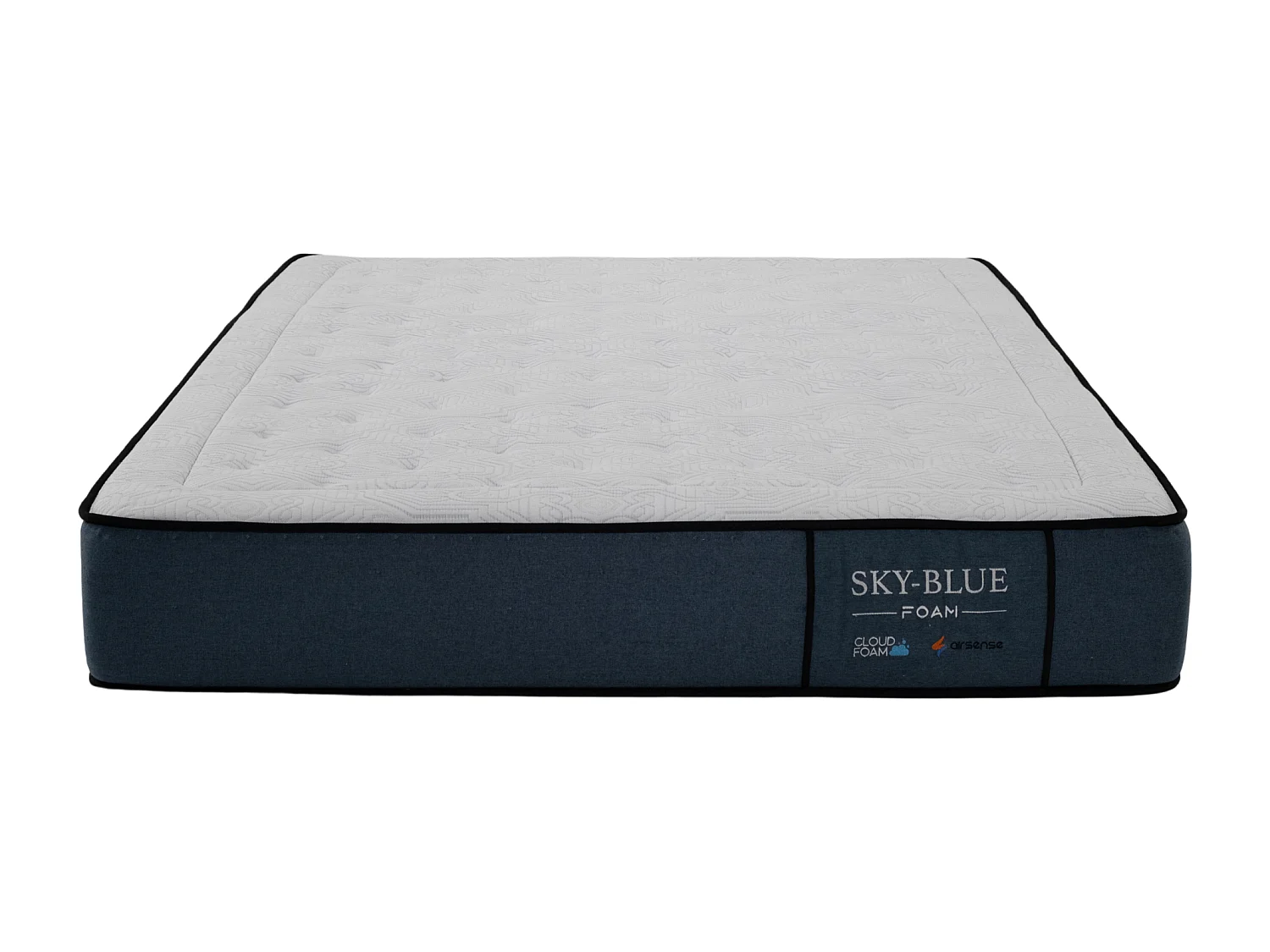 Matelas Sky Blue | 140x200cm | mémoire 60kg/m3 | 28 cm