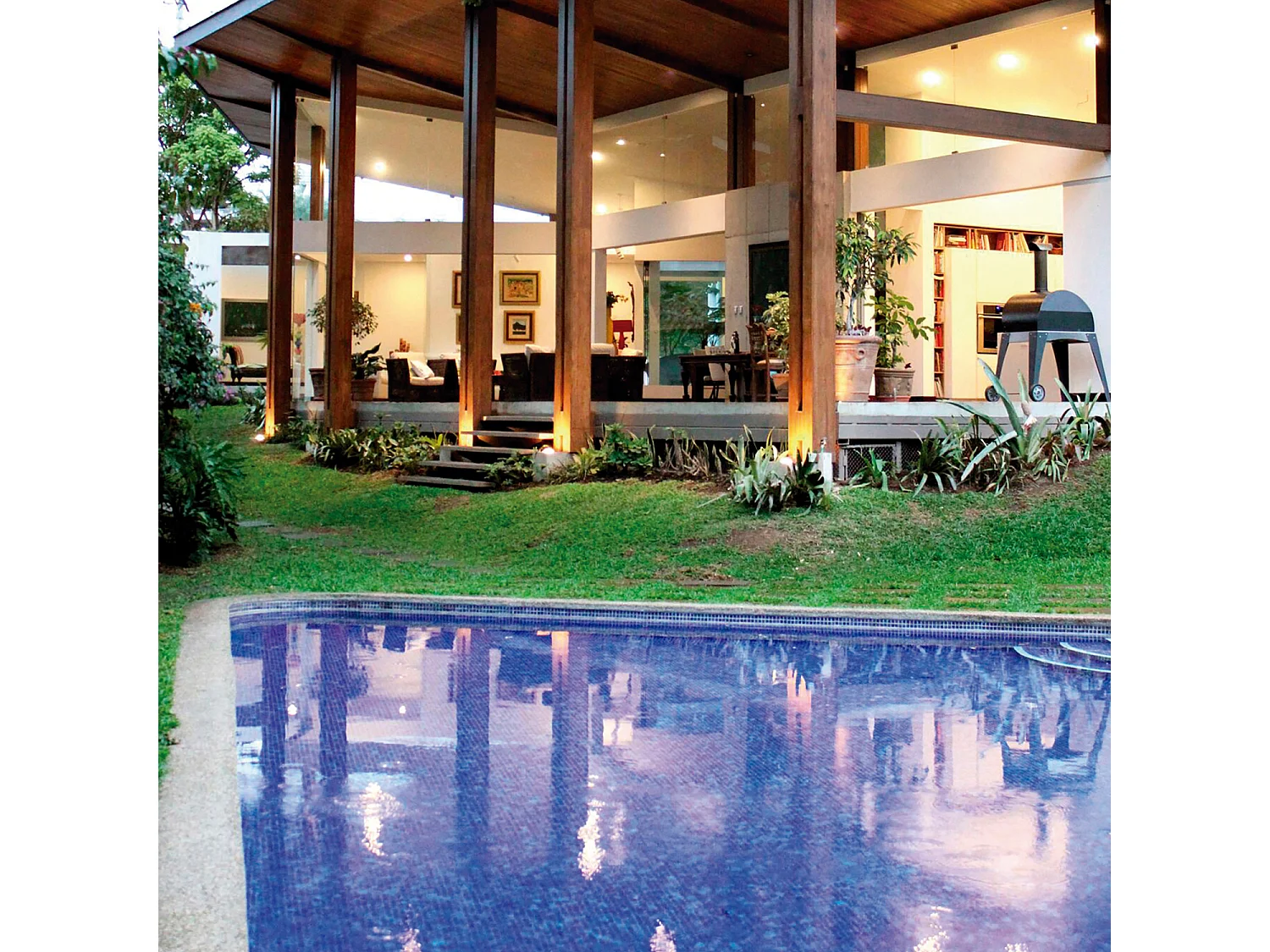 Luminaire encastrable exterieur Bora-d.ø11cm-rond-gu10 4,5w-alum.-double position-ip67-inox